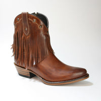 2374 MAYURA Fransenstiefel Castano