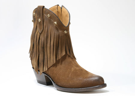 2374 Mayura Fransenstiefel Atenea Marron Tabaco