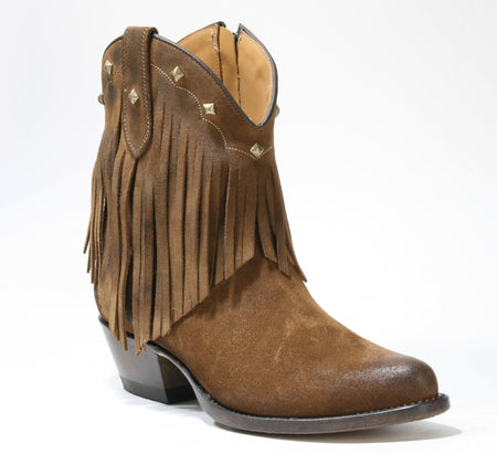 2374 Mayura Fransenstiefel Atenea Marron Tabaco