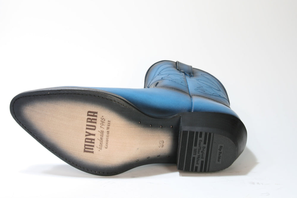 2374 Mayura Stiefeletten blau Azul 3
