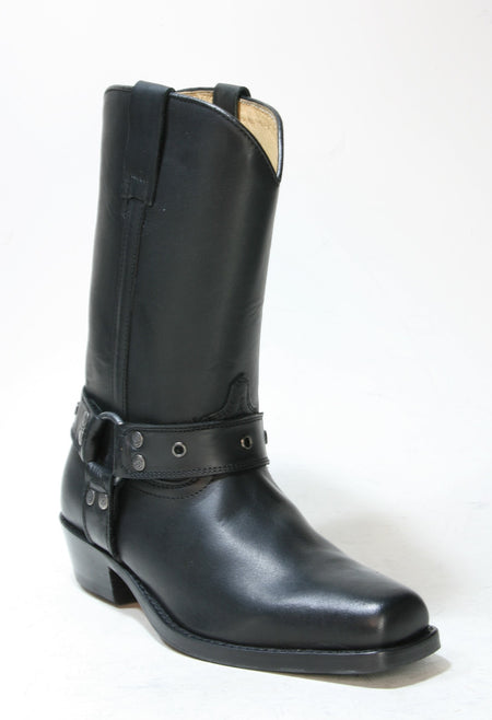 2382 Sendra Kinderstiefel Bikerboots KIDS Negro