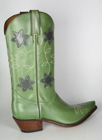 2426 Tony Mora cowboy boots green