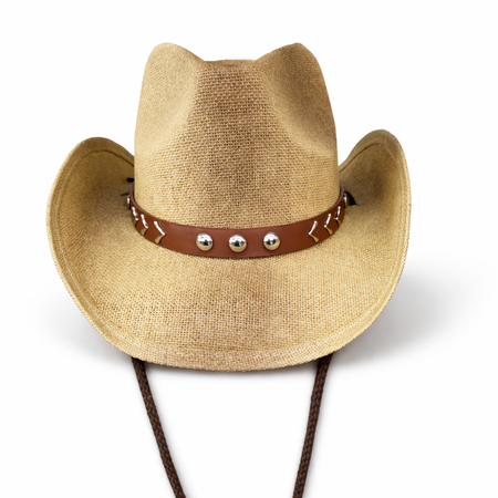 24437 Strohhut mit Kinnband