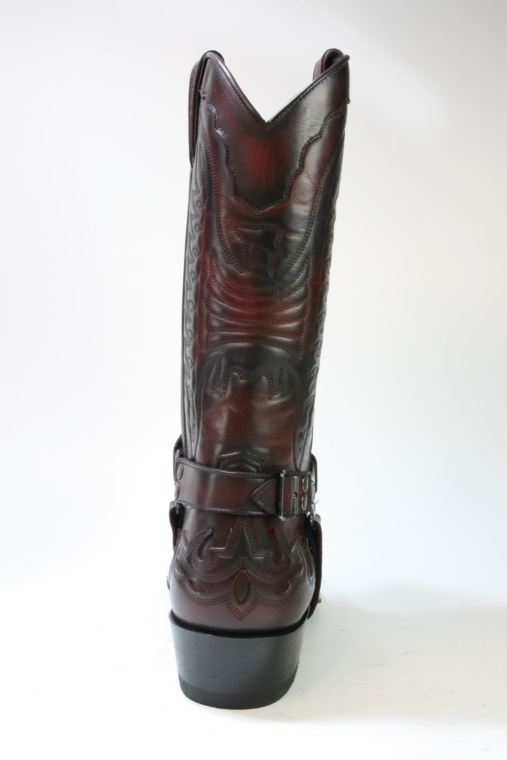 2471 Mayura Bikerboots Burdeos Negro