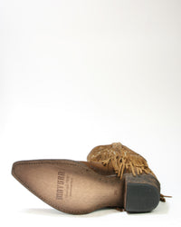 Hochwertige Ledersohle der exklusiven Mayura Cowboystiefel