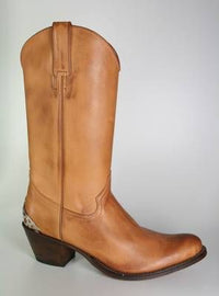 2496 Tony Mora cowboy boots Box Brash Natural