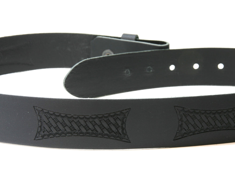 25025 RB Wechselgürtel mit Muster schwarz