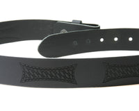 25025 RB Wechselgürtel mit Muster schwarz