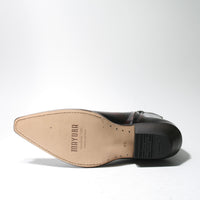 Mayura Stiefelette 2546 Flor. Burdeos mit Ledersohle, Sohlenansicht