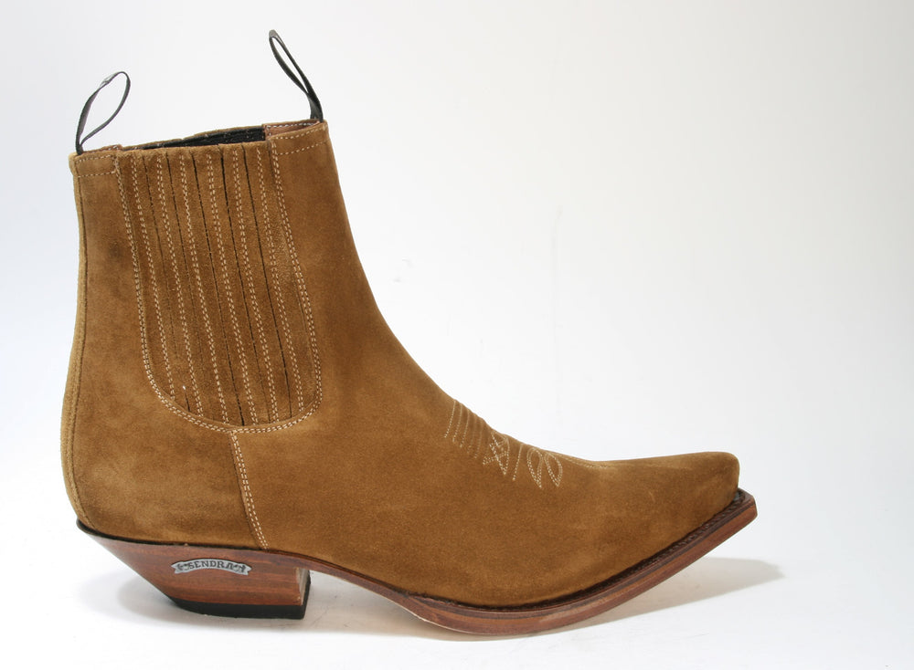 2581 Sendra Boots Ankle Boots Serr. Tobacco
