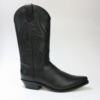 Seitenansicht Cowboystiefel von Sendra mit gemäßigter Spitze