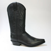 2605 Sendra Cowboystiefel RED Pull Oil Negro