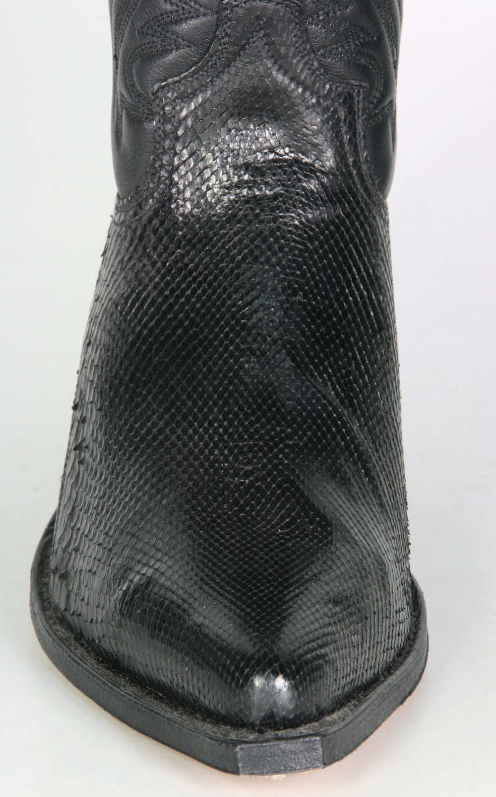 2605 Cowboy boots Sendra Python Negro