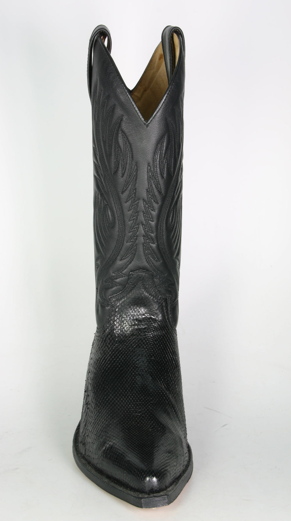 2605 Cowboy boots Sendra Python Negro