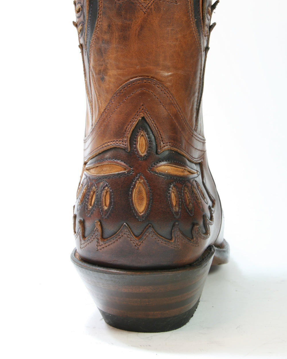 2626 Eagle MAYURA Cowboystiefel Pull Gras Castano Old Manchado