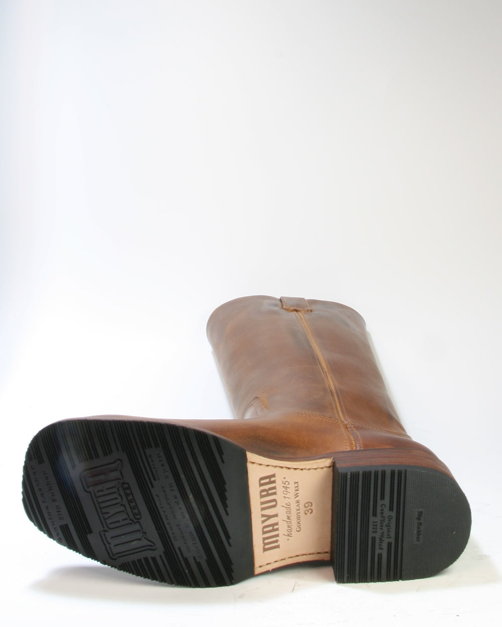 2632 Mayura Boots Farmer Hochschaft Castano