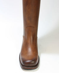 2632 Mayura Boots Farmer Hochschaft Castano