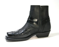 2663 MAYURA Boots Flor. Negro Crazy Horse Negro