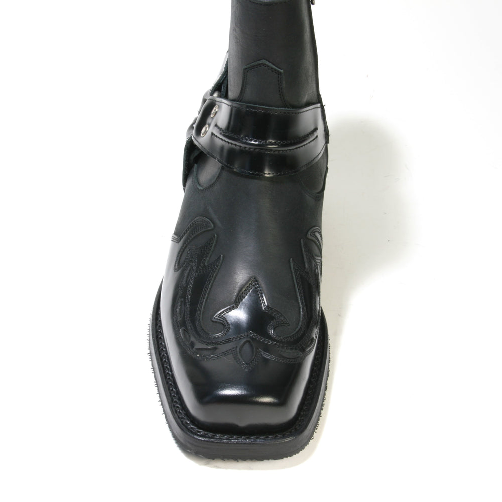 2663 MAYURA Boots Flor. Negro Crazy Horse Negro