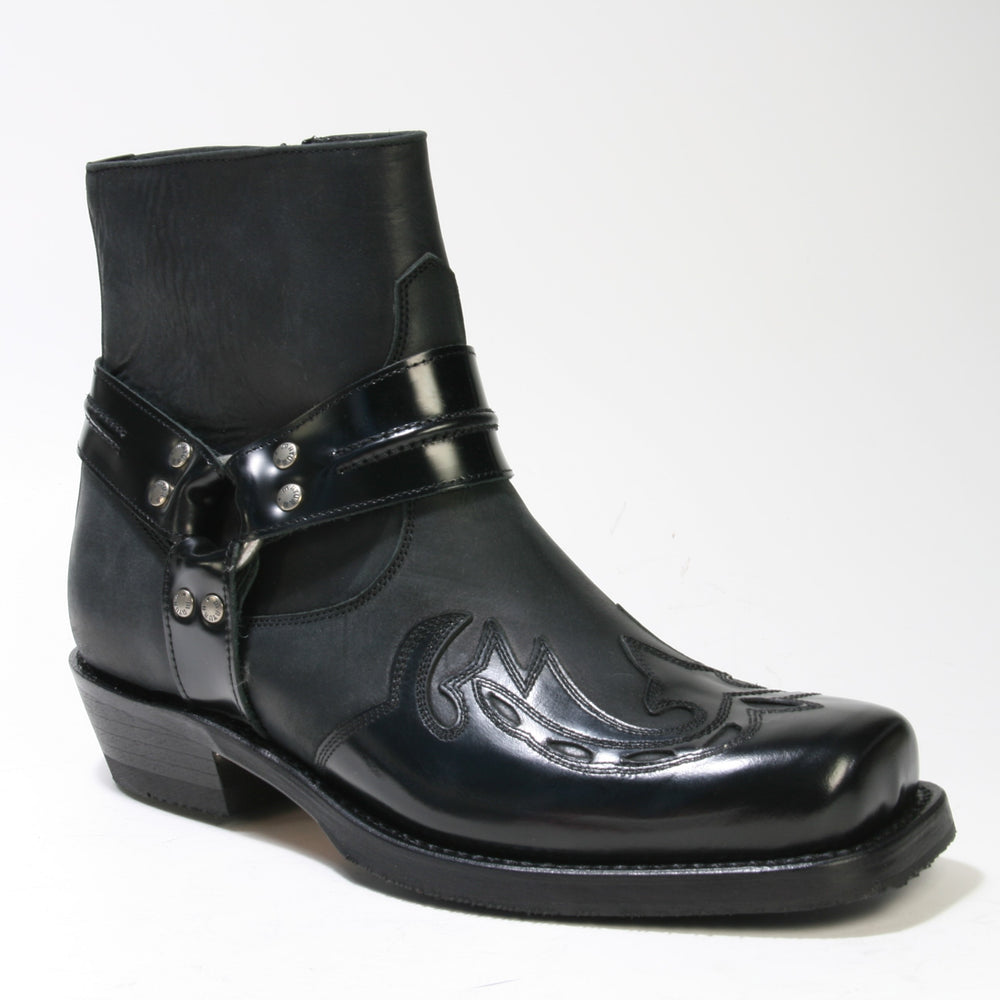 2663 MAYURA Boots Flor. Negro Crazy Horse Negro