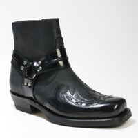 2663 MAYURA Boots Flor. Negro Crazy Horse Negro