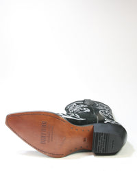 Mayura Cowboystiefel 2669 Negro mit Ledersohle, Sohlenansicht