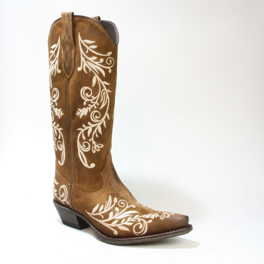 2669 Mayura Cowboystiefel Afelpado Tabaco