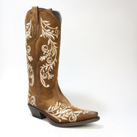 2669 Mayura Cowboystiefel Afelpado Tabaco