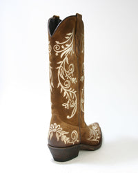 2669 Mayura Cowboystiefel Afelpado Tabaco