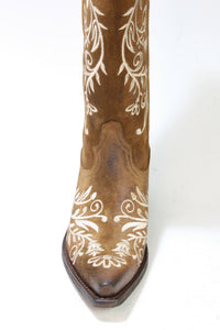 2669 Mayura Cowboystiefel Afelpado Tabaco