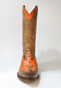 2720 ​​Sendra Boots Cowboy boots Flota Miele Orange