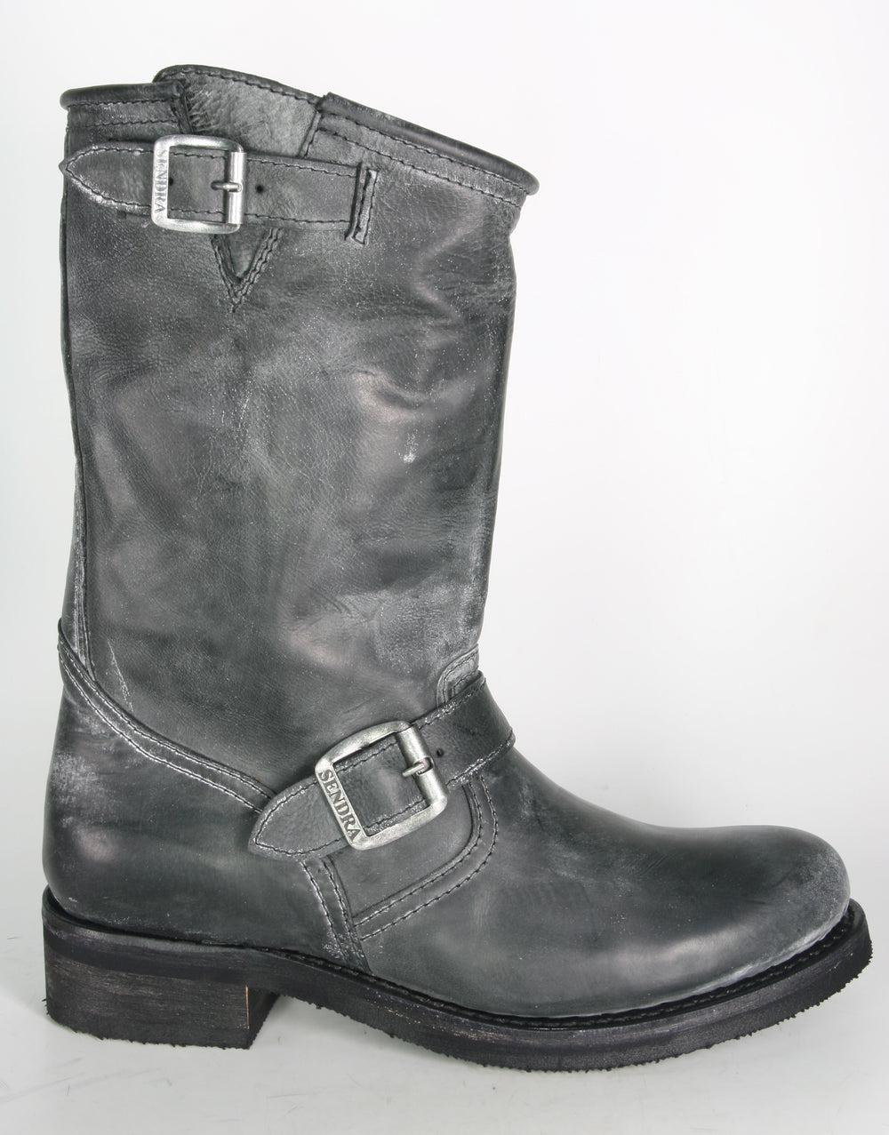 2944 Sendra Engineer Bikerboots Chiquita Vibrant Negro