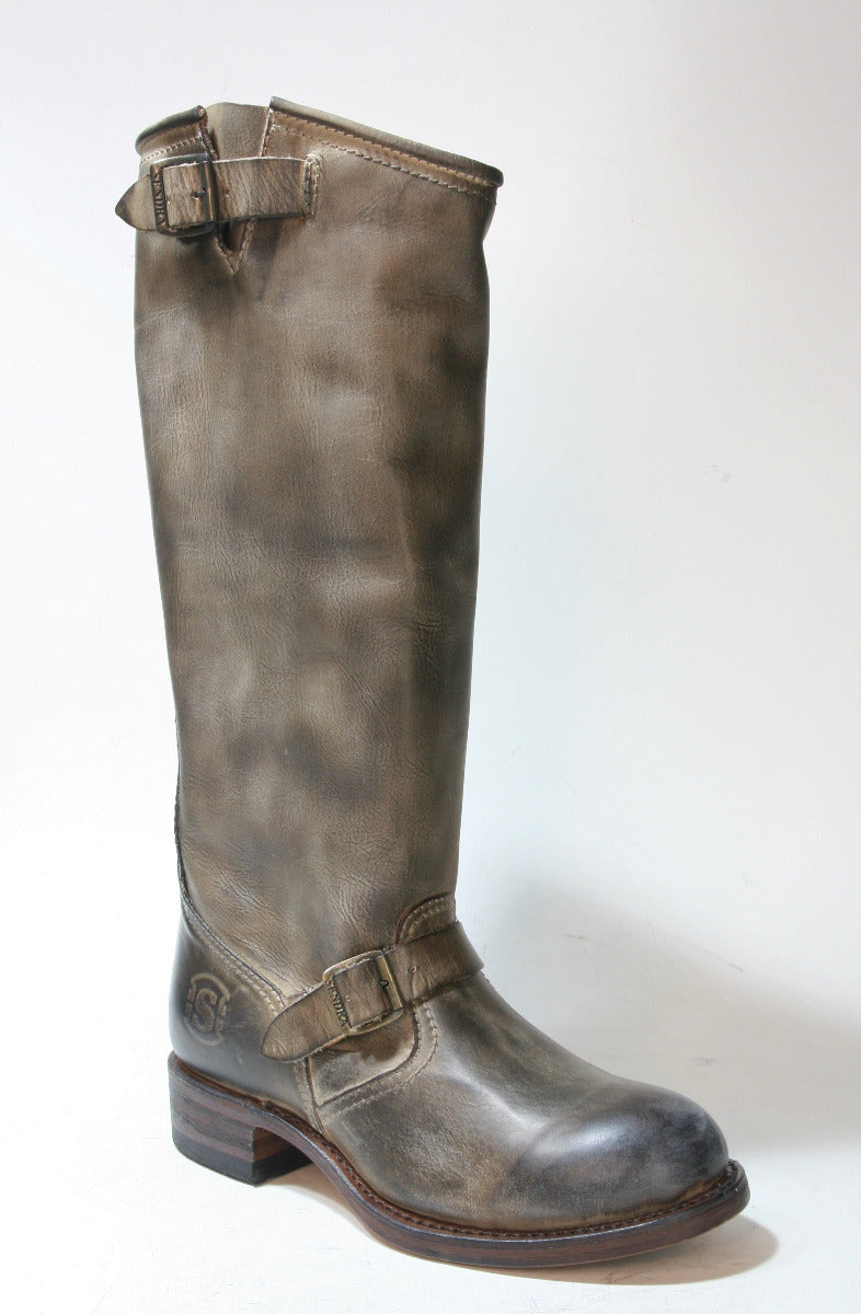 3107 Sendra Bikerboots Hochschaft Floter Beige