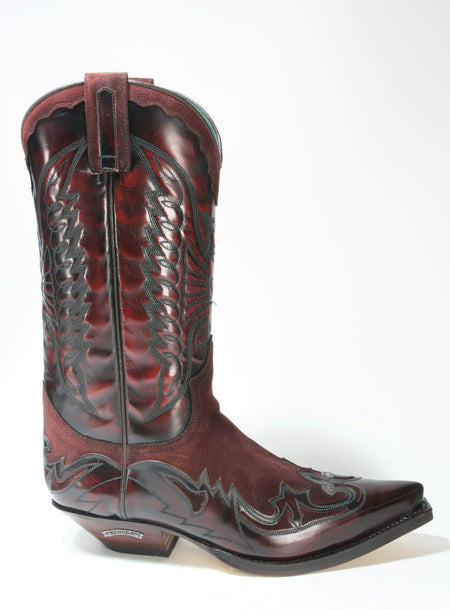 3156 Sendra Boots Cowboystiefel Flor. Fuchsia Serr. Kaleido