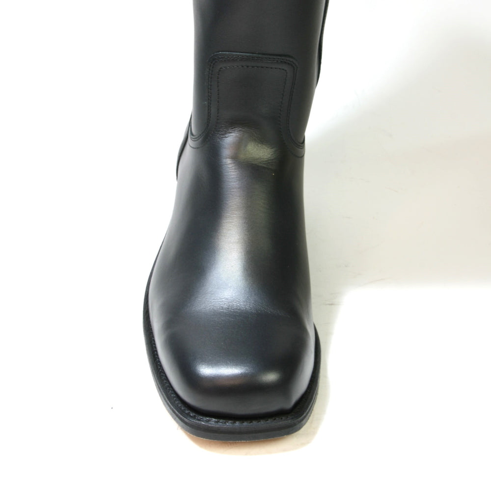 Farmerboots Detailansicht schwarz