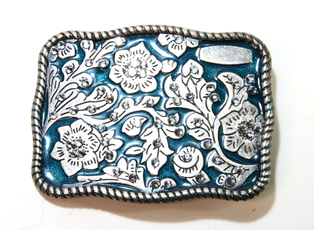 3165 SENDRA Azul Strass Buckle