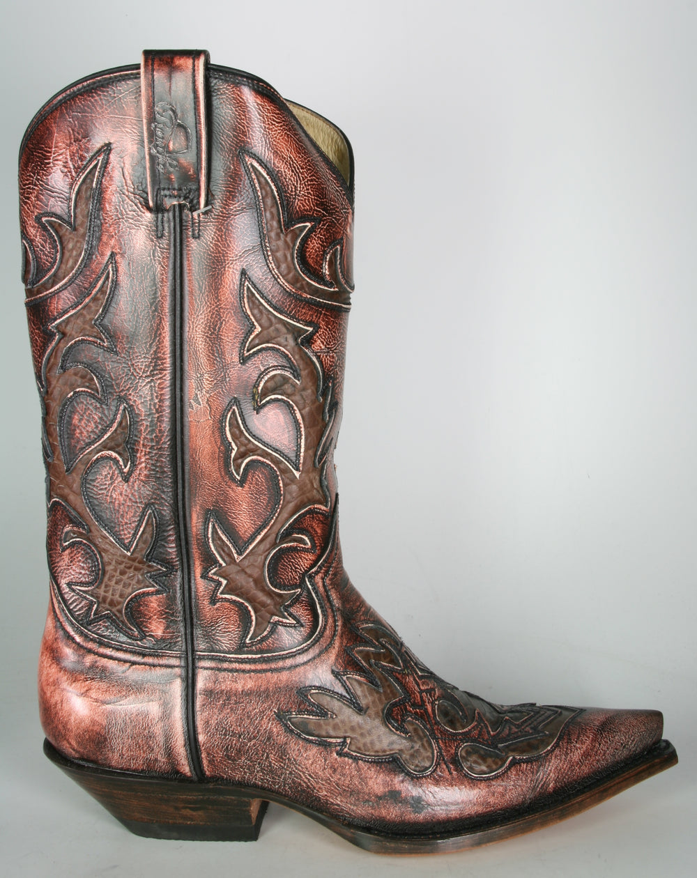 3221 Rancho Cowboystiefel Antic Salmon