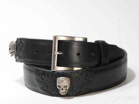 3231 Original belts Belts Negro Python Skulls