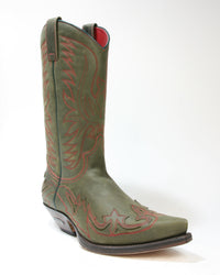 2073 Sendra Boots Flota Military cowboy boots