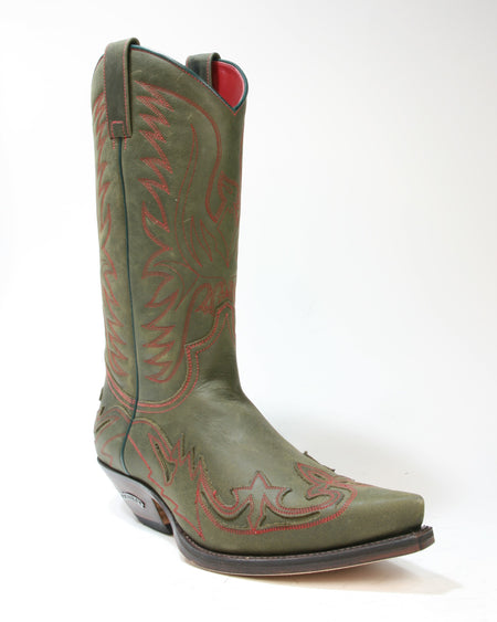 3241 Sendra Boots Cowboystiefel Military