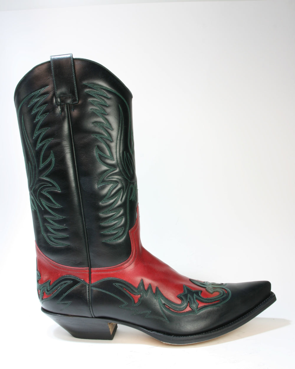 3241 Sendra Cowboystiefel IBIZA Ciclon Negro Ciclon Rojo