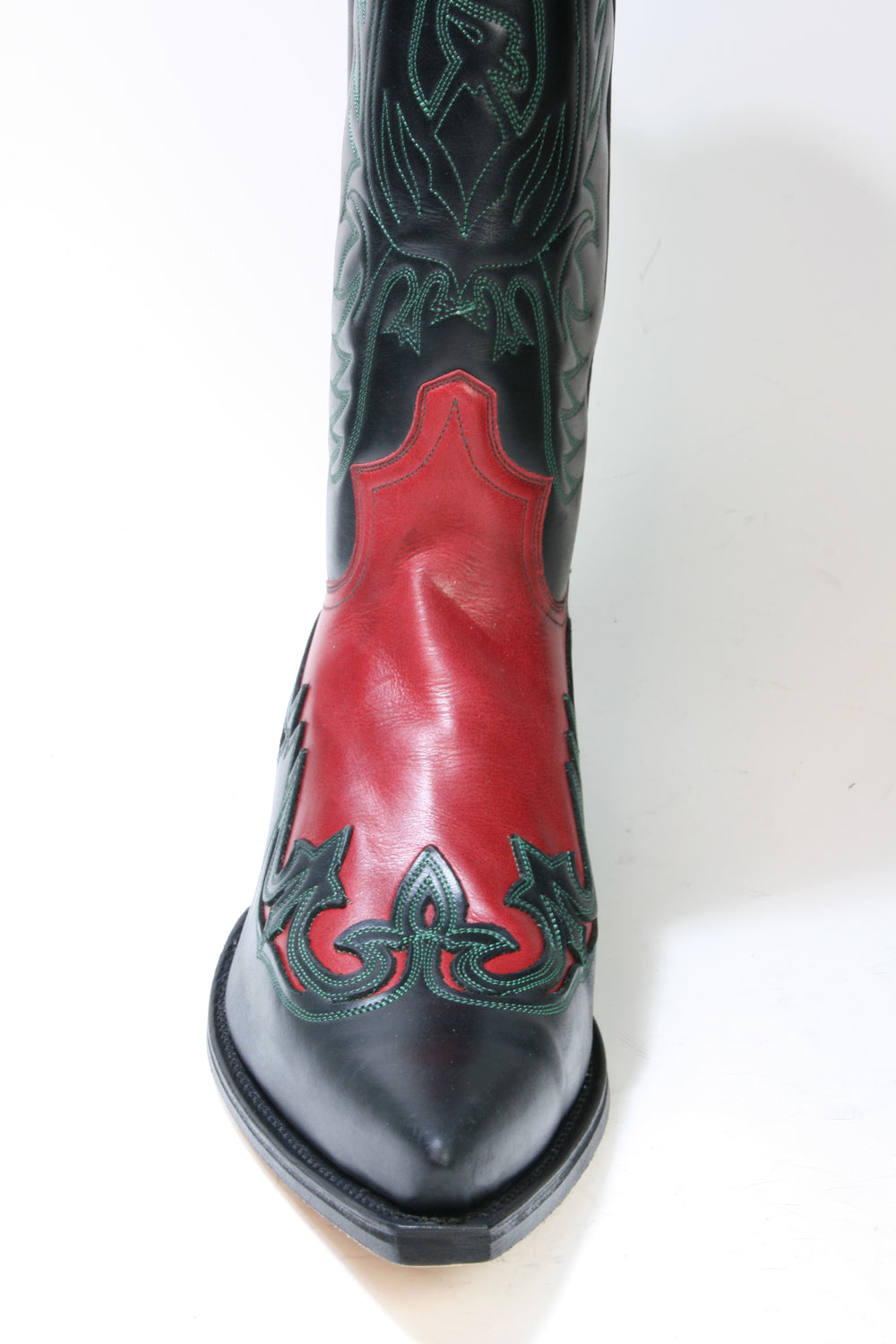 3241 Sendra Cowboystiefel IBIZA Ciclon Negro Ciclon Rojo
