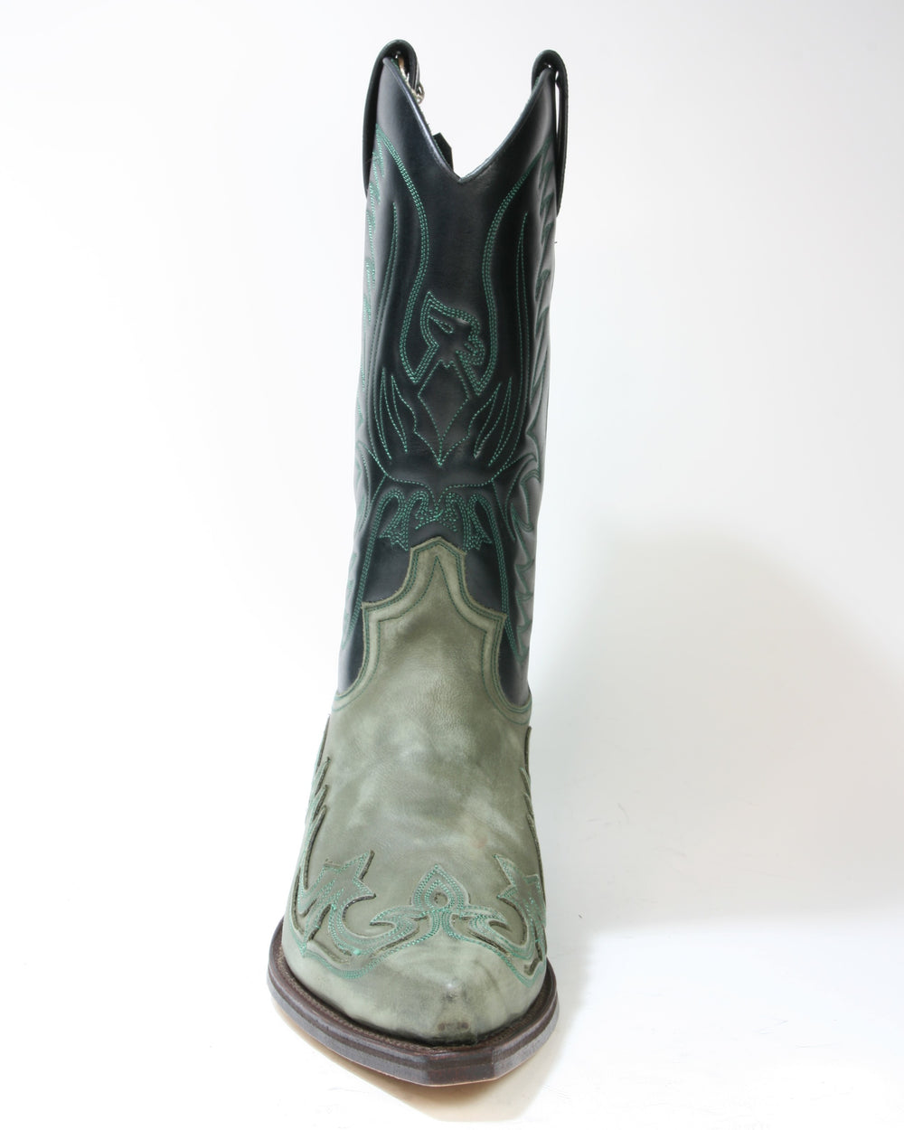 3241 Sendra Cowboystiefel Flota Military Flor. Verde