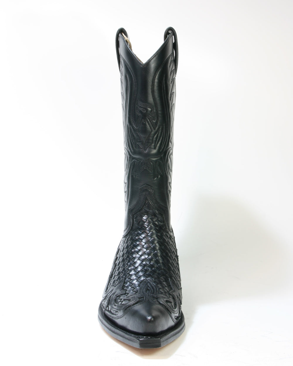 3241 Sendra Cowboystiefel Trenzado IBIZA Ciclon Negro
