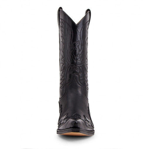 3241 Sendra Cowboystiefel WEST Flor. Negro Spr. Negro