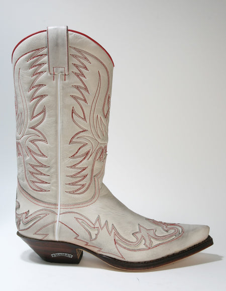 3241 Flota Off White SENDRA Cowboystiefel