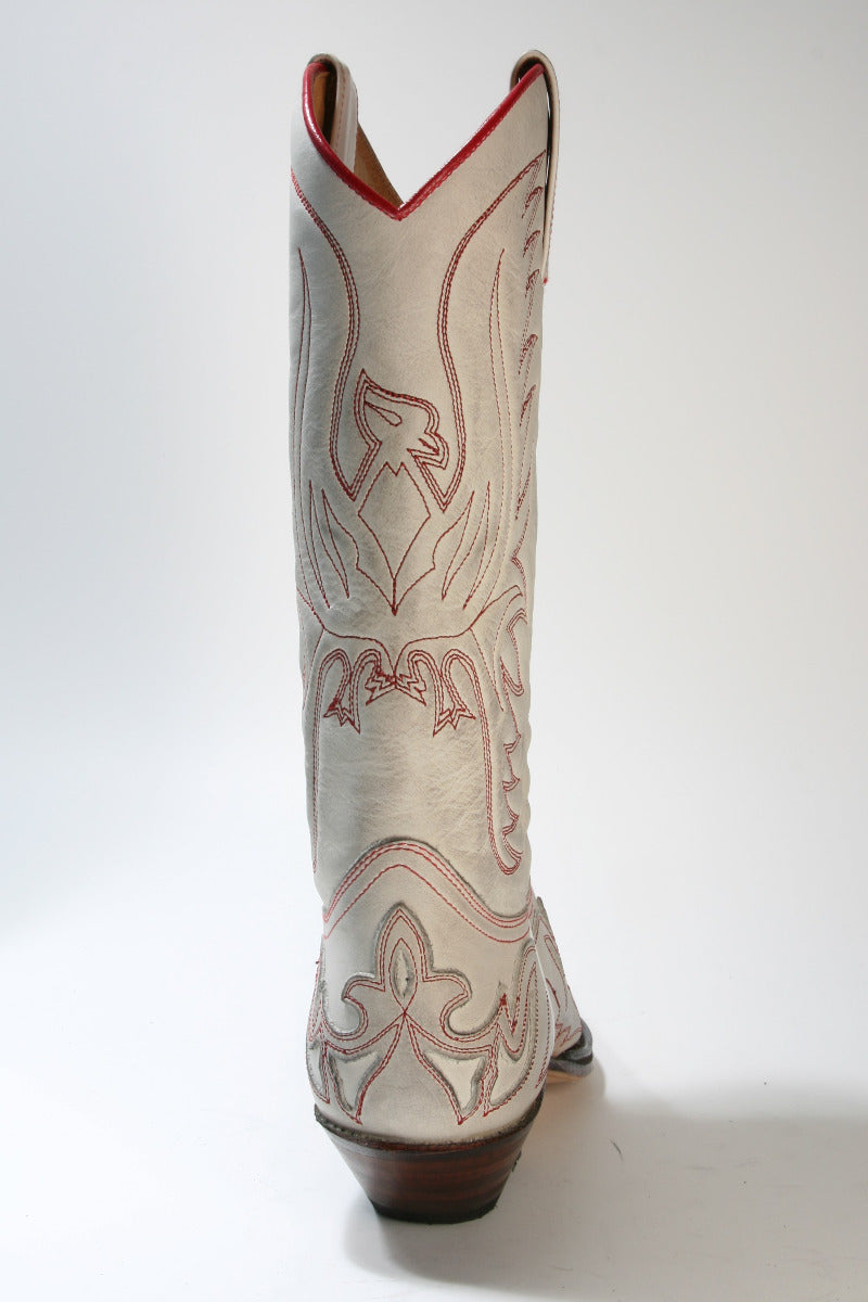 3241 Flota Off White SENDRA Cowboystiefel