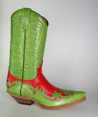 3241 Sendra Cowboystiefel Laca Manzana rot