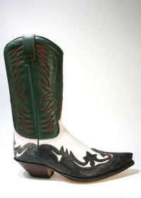 3241 Sendra Cowboystiefel Barbados Chap Blanco