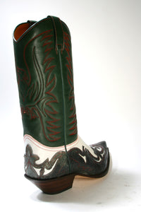 3241 Sendra Cowboystiefel Barbados Chap Blanco